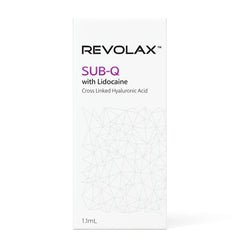 Revolax SUB-Q with Lidocaine, cross-linked hyaluronic acid dermal filler, 1.1mL