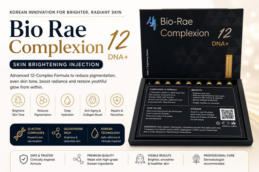 Bio Rae Complexion 12 Korean skin brightening and rejuvenation treatment in Pakistan - Aura Aesthetics Care