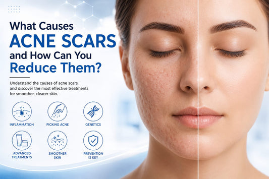 Acne scar treatment in Pakistan - causes, types and solutions guide by Aura Aesthetics Care