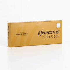 Neuramis Volume with Lidocaine dermal filler box for aesthetic treatments